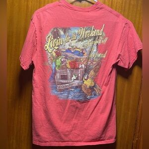 Margaritaville Atlantic City Tee - Livin for the Weekend Jumpin off the deep end